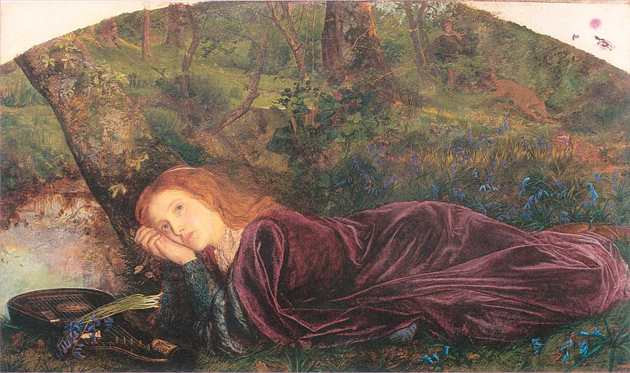 Arthur Hughes - The Rift within the Lute