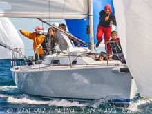 J/105 sailing Chilean Nationals