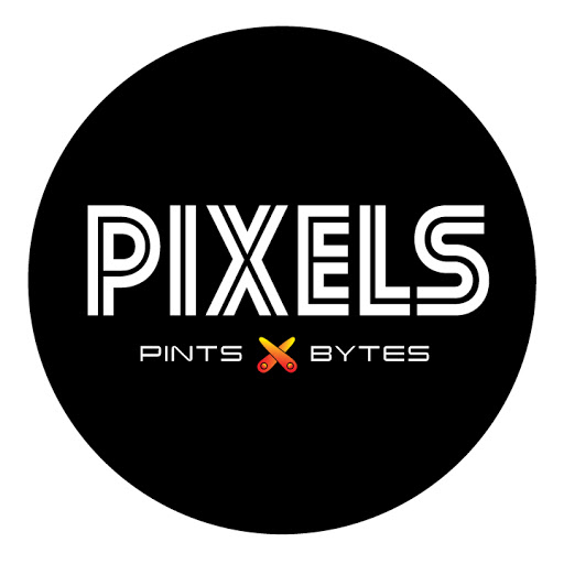 PIXELS Pints & Bytes logo