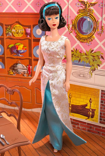 "Evening Gala Barbie Doll", reproducción Vintage de la Barbie de 1966