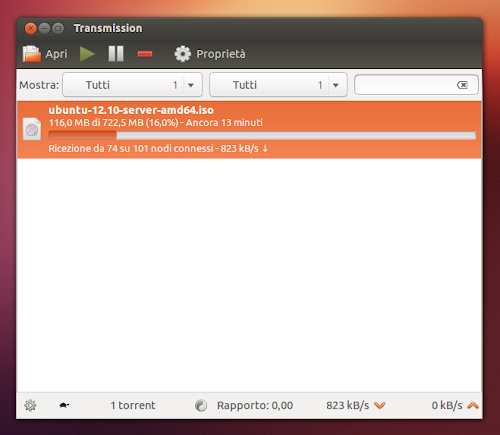 Transmission - come configurarlo al meglio per velocizzare il download 