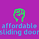 affordable sliding door and glass