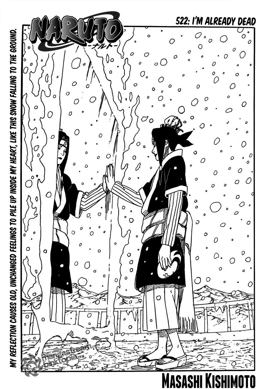 Naruto Shippuden Manga Chapter 522 - Image 01