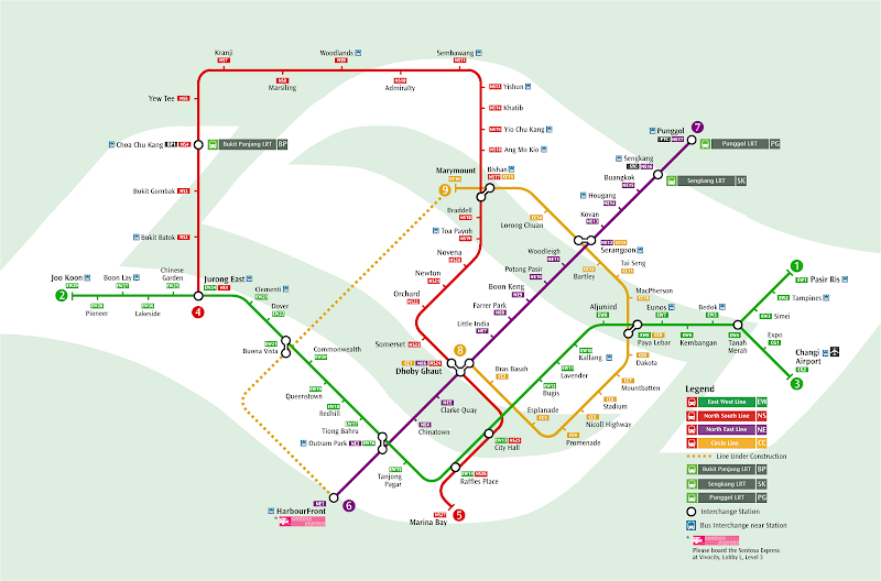 metro de singapur