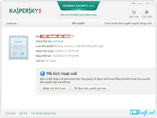 Kaspersky + Key cập nhật 04/2013 Kaspersky + Key cập nhật 04/2013