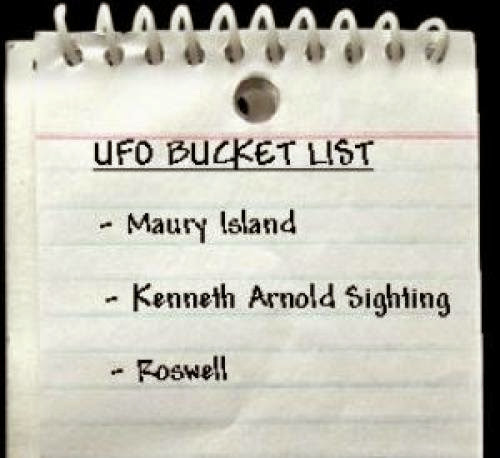 The Ufo Bucket List