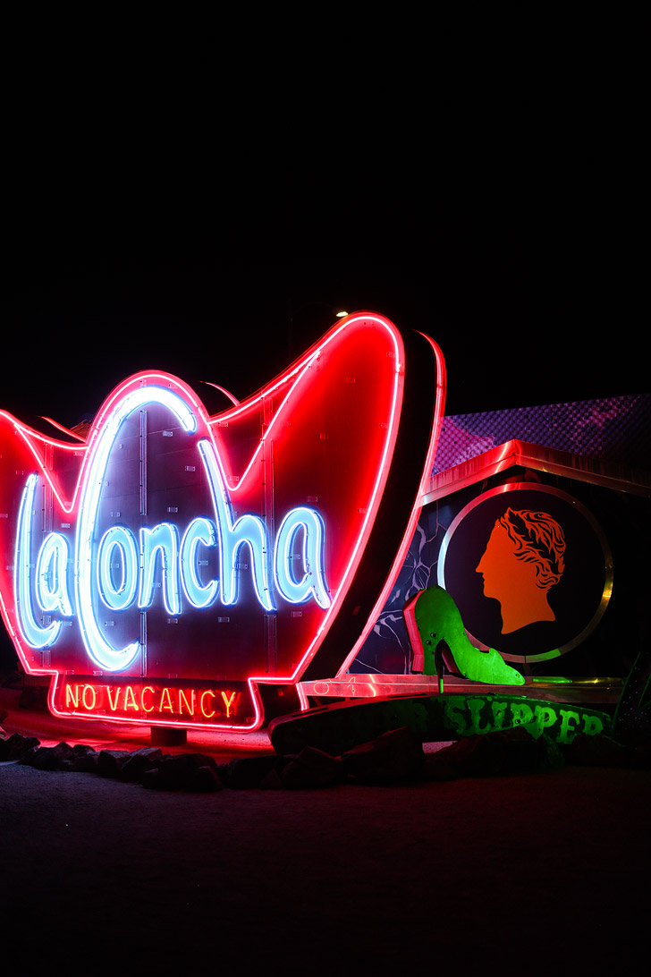 La Concha Las Vegas Neon Museum.