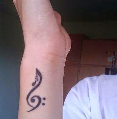 Music Wrist Tattoo Ideas
