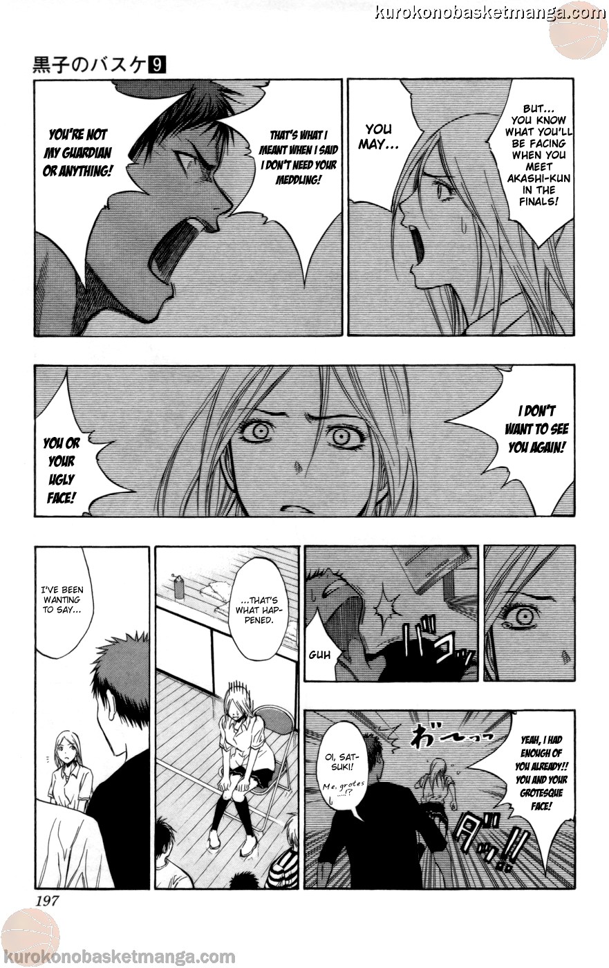 Kuroko no Basket Manga Chapter 80 - Image 11