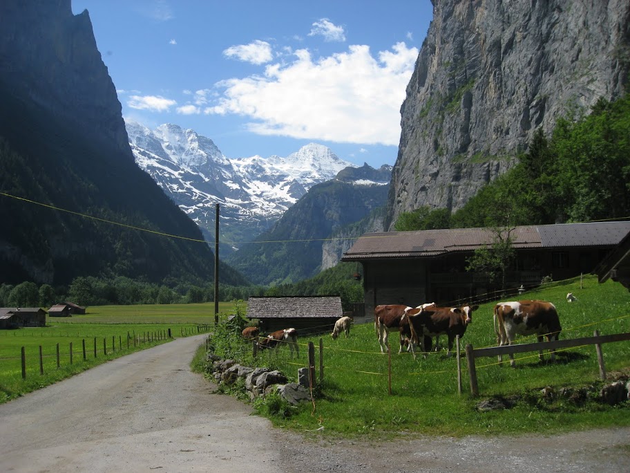 Две недели в Швейцарии в начале лета