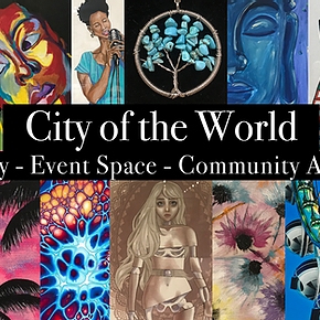 City of the World Art Gallery logo