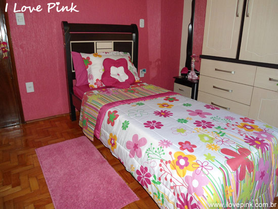 Meu quarto cor de rosa