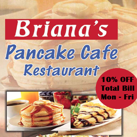 Briana's Pancake Cafe Restaurant logo