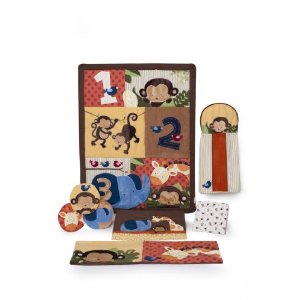 Kids Line Jungle 123 8-Piece Crib Set