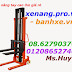 Xe nâng tay cao 1000kg cao 3m NC1030 giá rẻ - www.xenang.pro.vn - 01208652740 Huyền