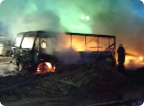 фото Пожар на ОАО «Тверьавтотранс»