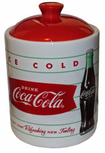  Ceramic Ice Cold Coca-Cola Cookie Jar