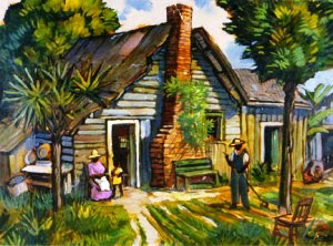 Rural Home by André Smith c. 1940