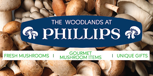 The Woodlands at Phillips Mushroom Farms logo