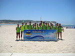ogadores do Sporting das Caldas na Foz do Arelho