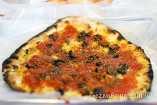 Sorrento'daki Da Franco'nun pizza marinarası