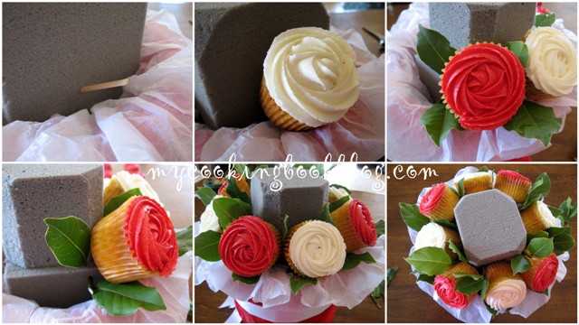 Букет от кексчета (Cupcake Flower Pot)