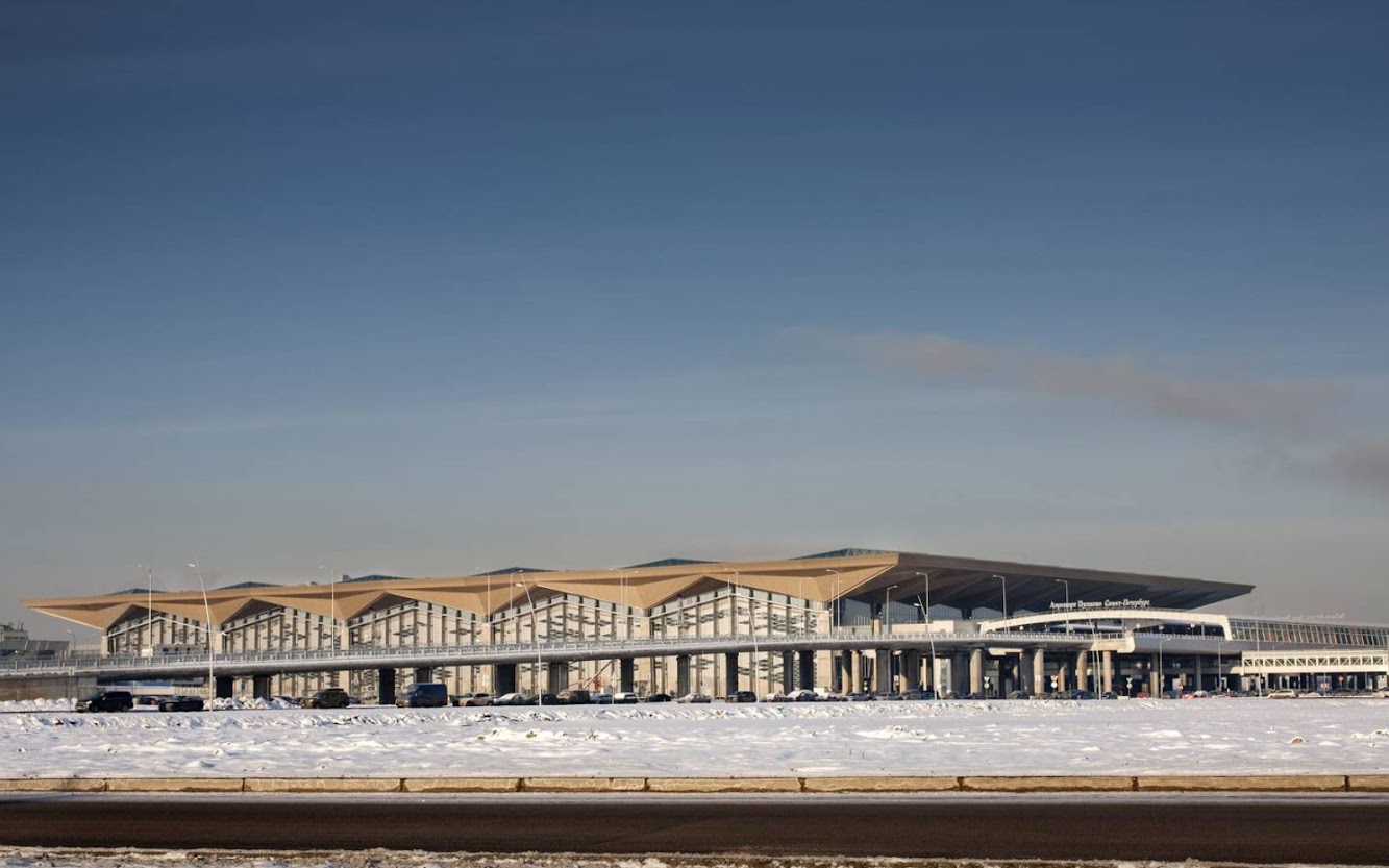 Open Pulkovo Airport by Grimshaw