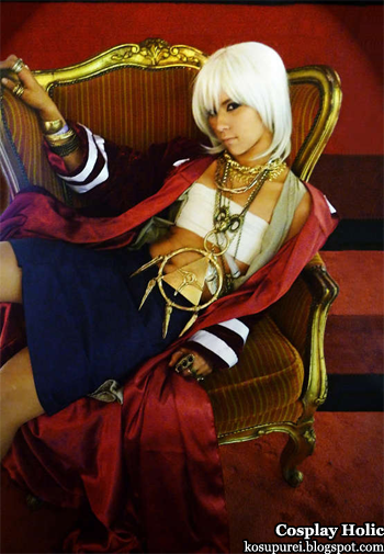 yu-gi-oh! cosplay - thief king bakura by ellebrat