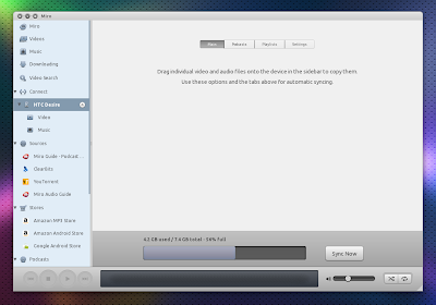 Miro 4 screenshot Ubuntu