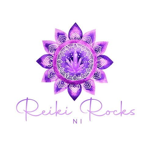 Reiki Rocks NI logo
