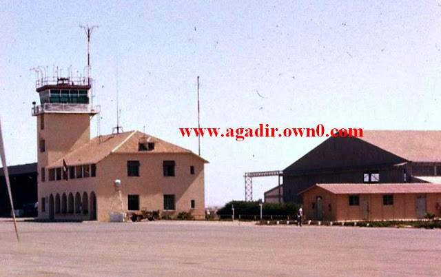مطار أكادير انزكان مدني فيما مضى  Iyuiyt.