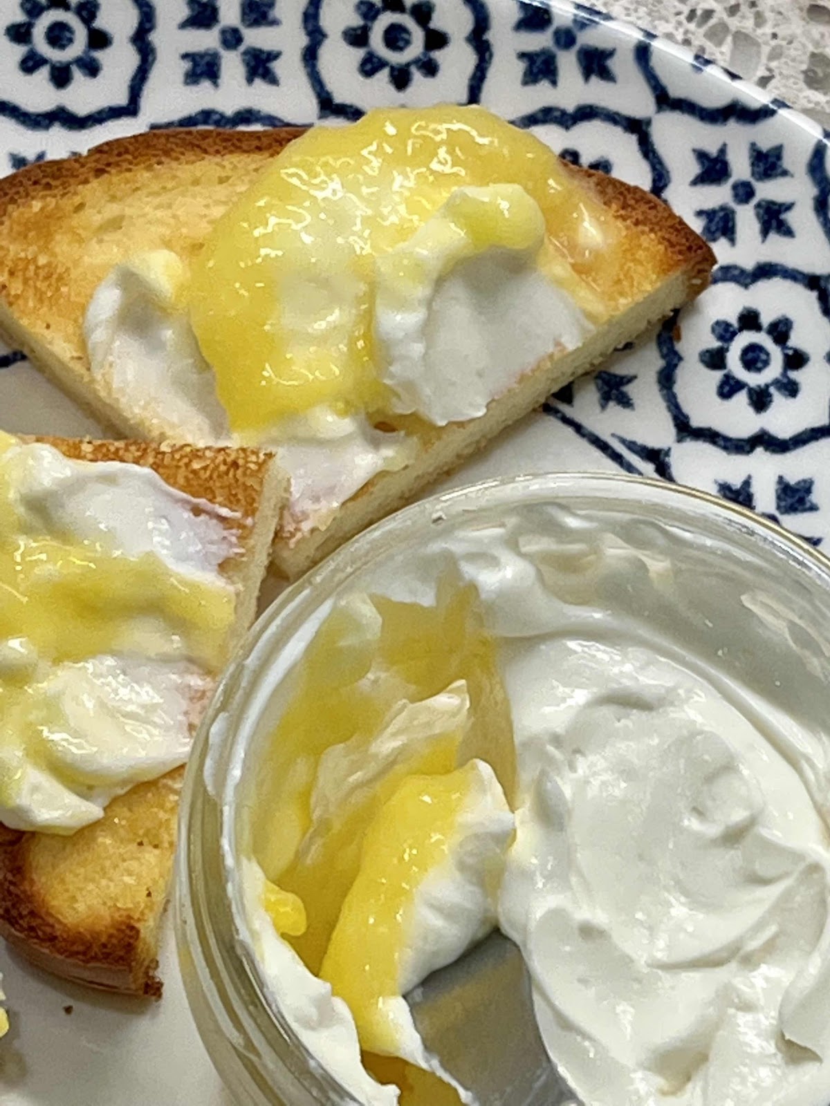 Keto Lemon Curd and Goat Cheese Spread