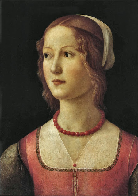 Domenico Ghirlandaio - Portrait of a Young Woman