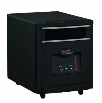 Duraflame 1500 Watt Quartz Heater, Black, 8HM1500