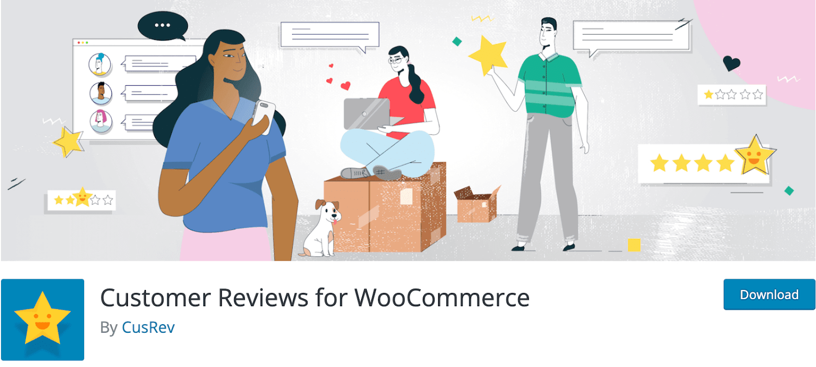Google review plugin: Customer Reviews for WooCommerce