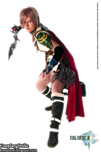 final fantasy xiii cosplay - eclair farron aka lightning by jess jagmin