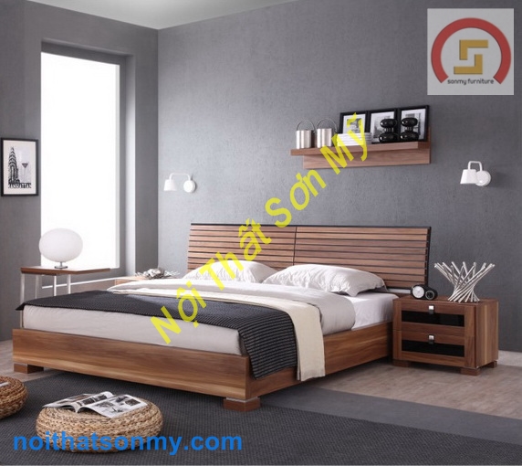 Giường ngủ gỗ