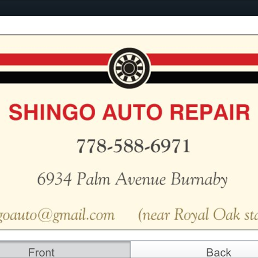 Shingo Auto Repair ( Japanese Auto Repair) logo
