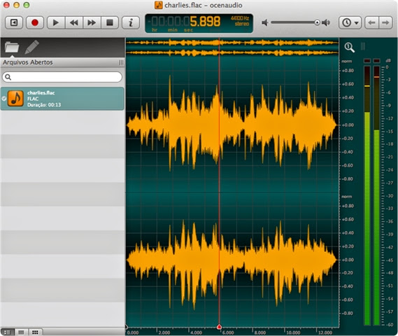 OcenAudio v2.5120 Editor de audio [Portable] 2013-07-23_21h51_45