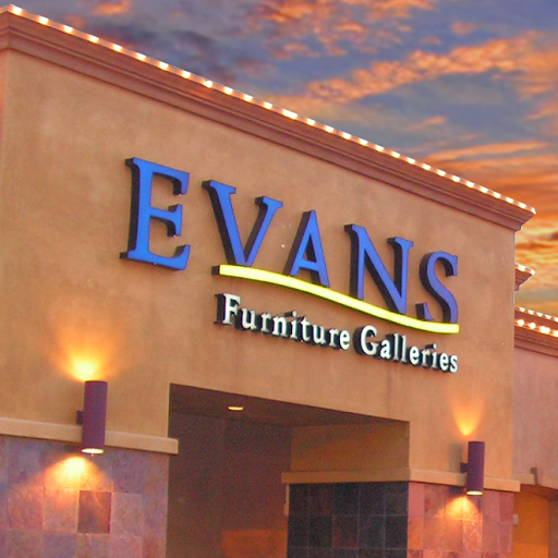Evans Furniture Galleries logo