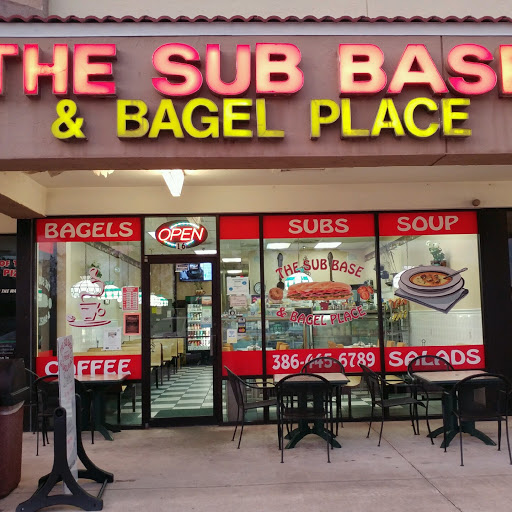 Sub Base & Bagel Place logo