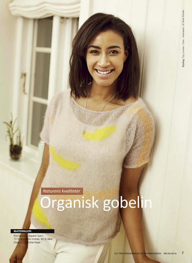 Charlotte kaae for Jacobsen Publications, strikkemagasinet nr 5 2014, www.bykaae.dk