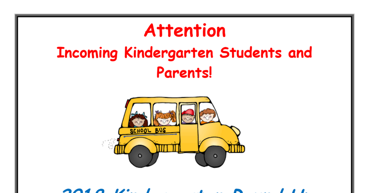 2018-19 Kindergarten Information Flyer w Discrim Pol.pdf