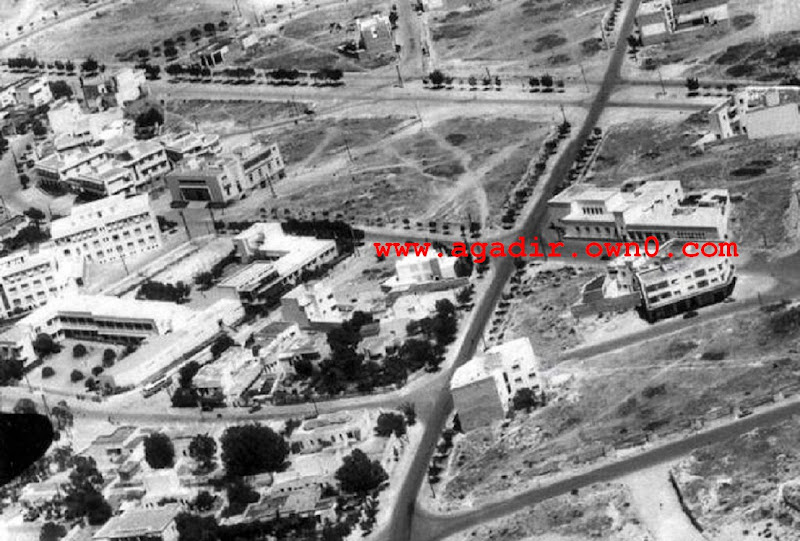 وسط المدينة قبل الزلزال 1960 باكادير Cgh