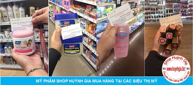 Hàng Mỹ phẩm xách tay Shop Huỳnh gia mua từ Mỹ www.huynhgia.biz