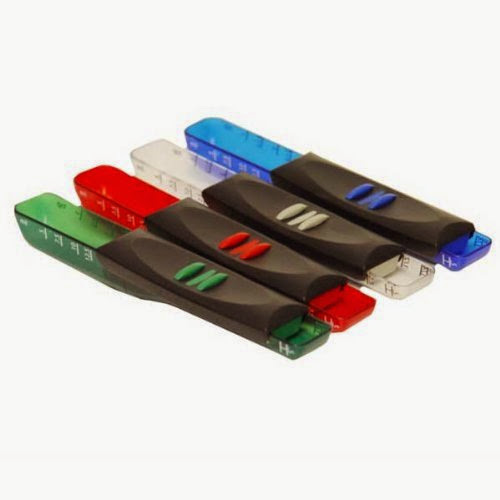 KitchenArt 14550 MeasureMax CDU-Holds 16 Spoons, 4 Each of Red, Blue, Green, Clear