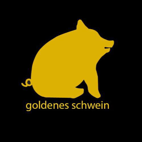 Goldenes Schwein