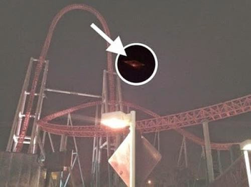A Major Ufo Sighting Over Knotts Berry Farm In California