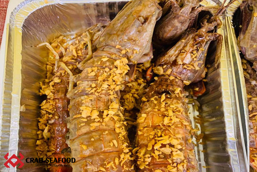 Cách Chế Biến Tôm Tích Cháy Tỏi Ngon Miễn Chê - Crab Seafood