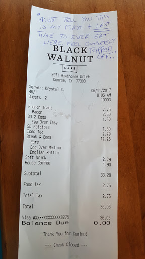 American Restaurant «Black Walnut Cafe - Conroe», reviews and photos, 2971 Hawthorne Dr, Conroe, TX 77303, USA